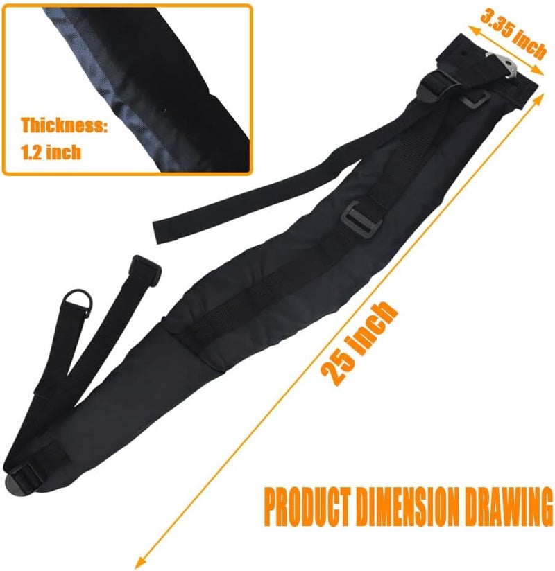 ZHIXING P021046661 P021046660 Back Pack Harness Kit Left Right, Compatible with Echo Backpack Leaf Blower Harness Strap Kit, with 2 Straps PB-760LNH PB-770H PB-770T Straps - Replaces P021046662 C644000060 - Image 2